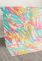 Carnival Pink - Ecru Rug