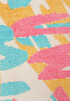 Carnival Pink - Ecru Rug