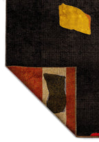 Euphoria Yellow - Black Rug