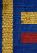 Parcel Red - Sax Blue Rug