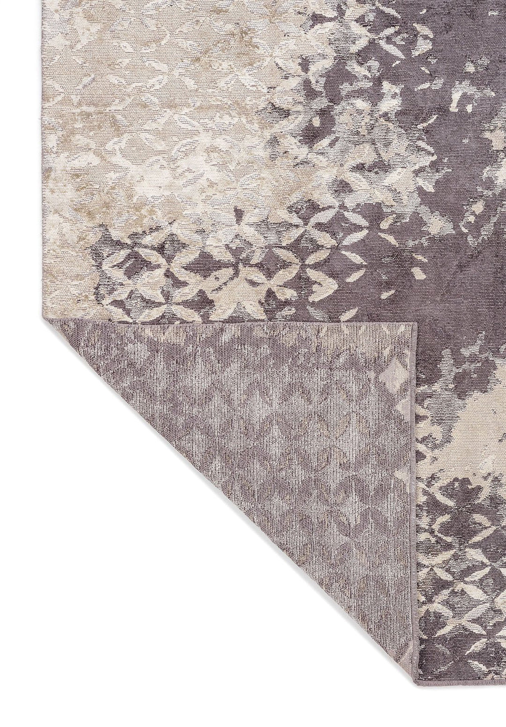 Bloom Charcoal - Cream Rug