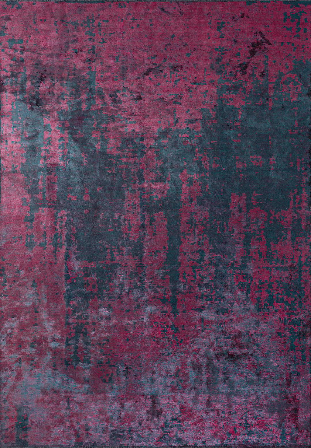 Horizon Dark Turquoise - Magenta Rug