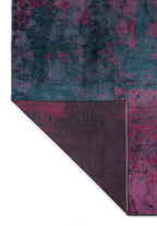 Horizon Dark Turquoise - Magenta Rug