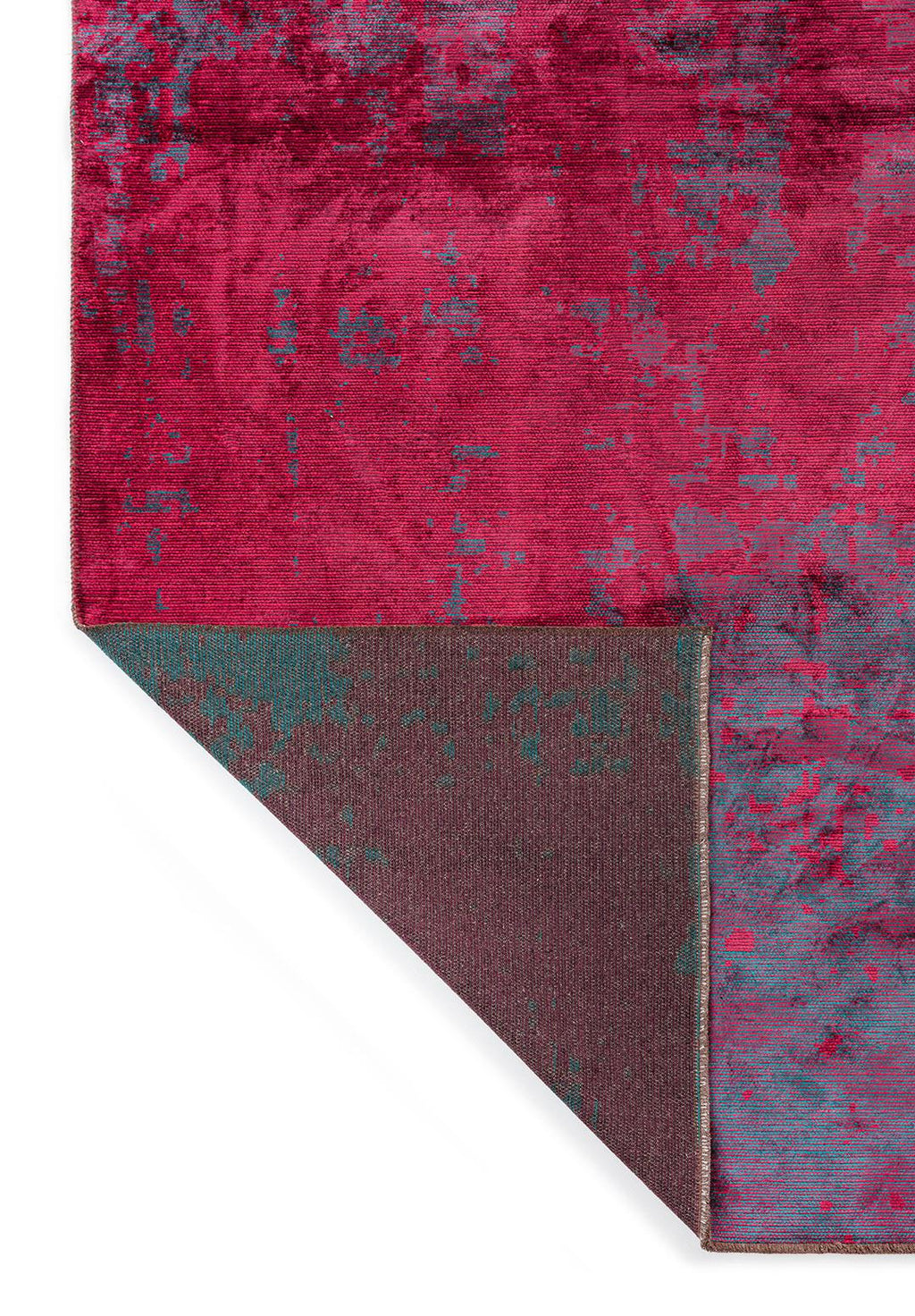 Horizon Magenta - Dark Turquoise Rug