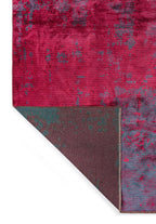 Horizon Magenta - Dark Turquoise Rug