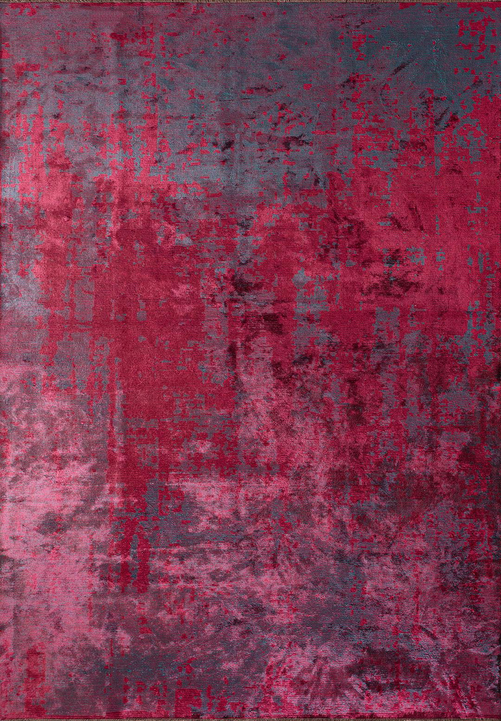Horizon Magenta - Dark Turquoise Rug