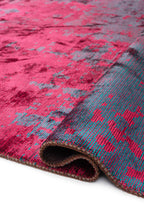 Horizon Magenta - Dark Turquoise Rug