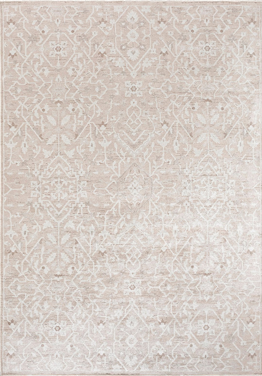 Fleur Nougat - Ecru Rug