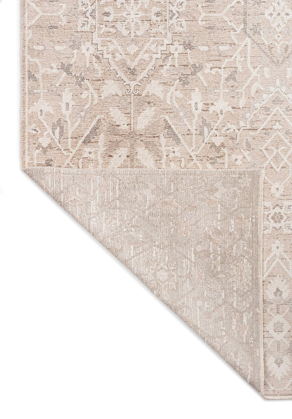 Fleur Nougat - Ecru Rug