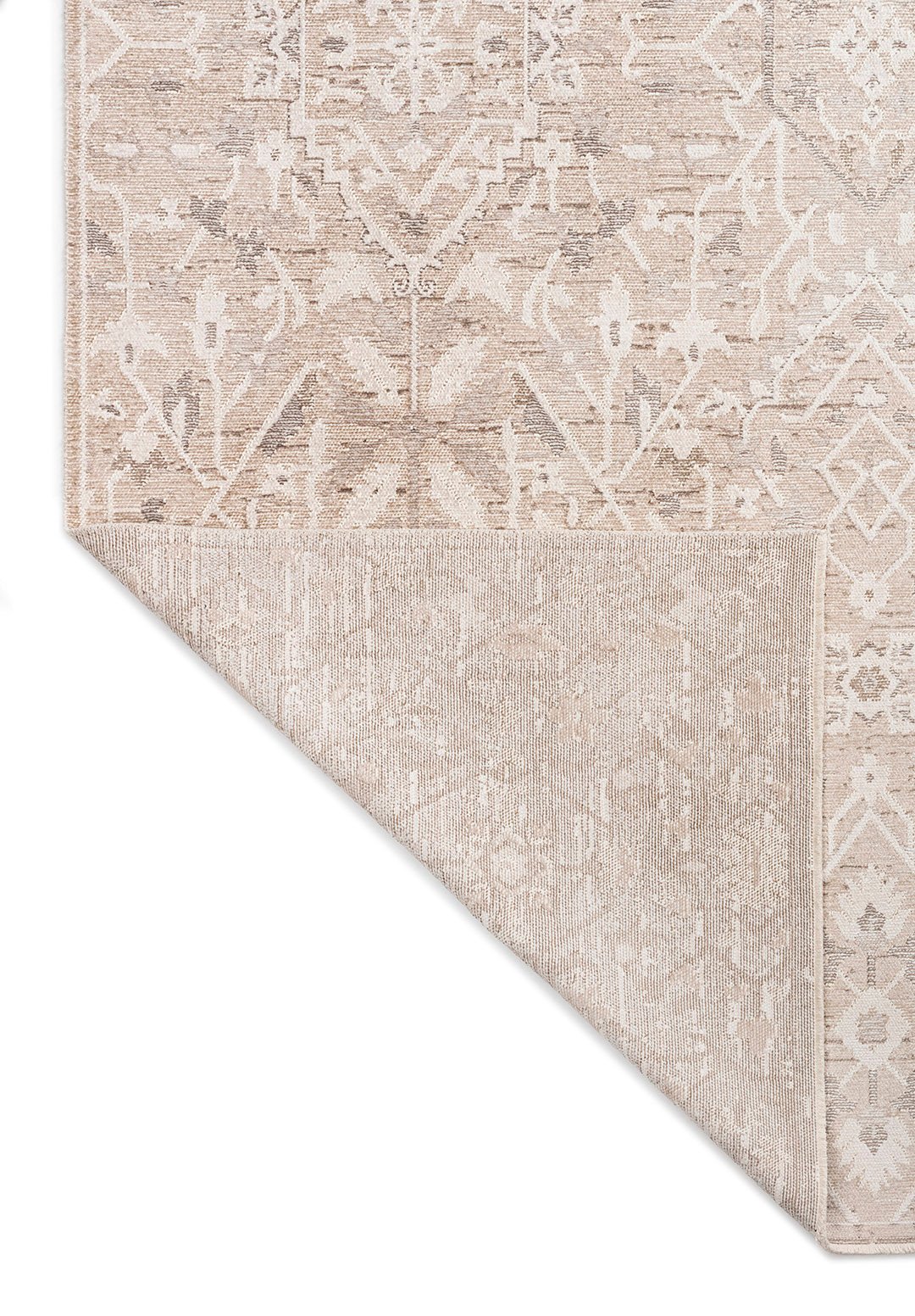 Fleur Nougat - Ecru Rug