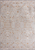 Fleur Dark Beige - Light Grey Rug