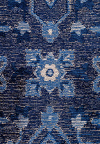 Fleur Stone - Navy Blue Rug