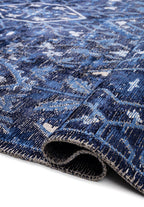 Fleur Stone - Navy Blue Rug