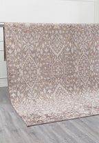 Fleur Bone - Dark Grey Rug