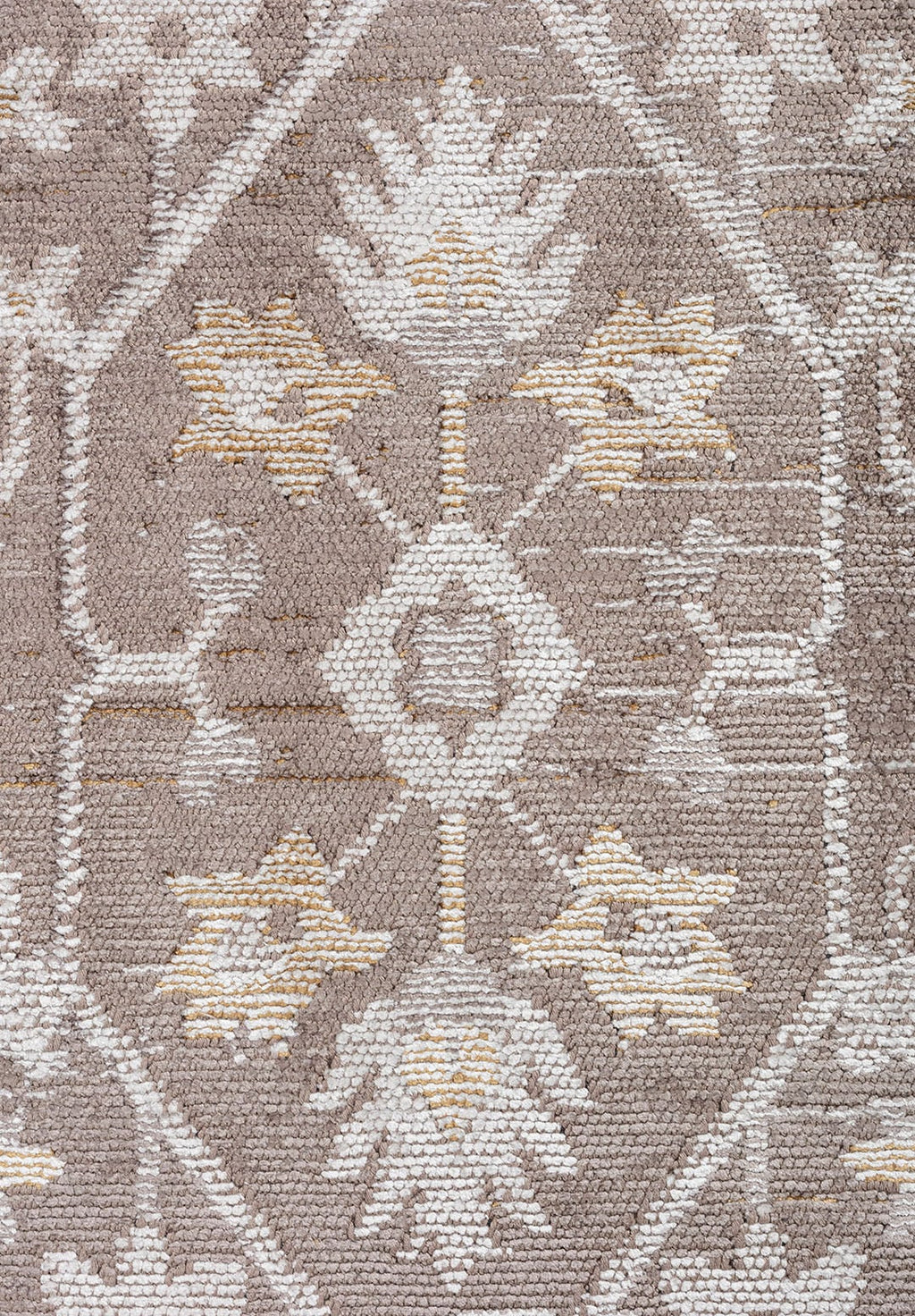 Fleur Bone - Dark Grey Rug