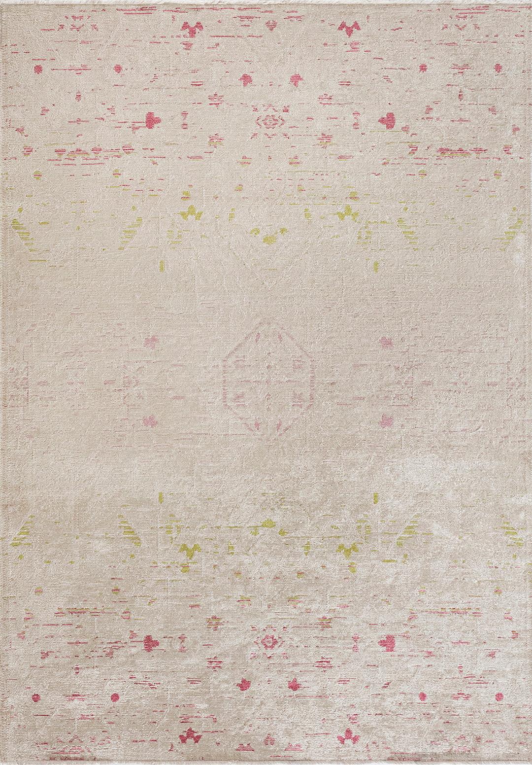 Fleur Cream - Damson Rug