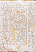 Lucentia Grey - Mustard Rug