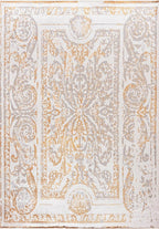 Lucentia Grey - Mustard Rug