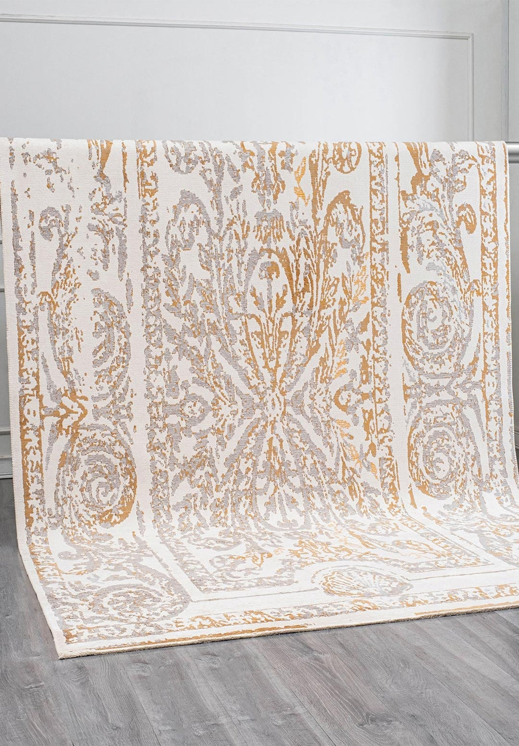 Lucentia Grey - Mustard Rug