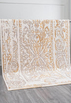 Lucentia Grey - Mustard Rug