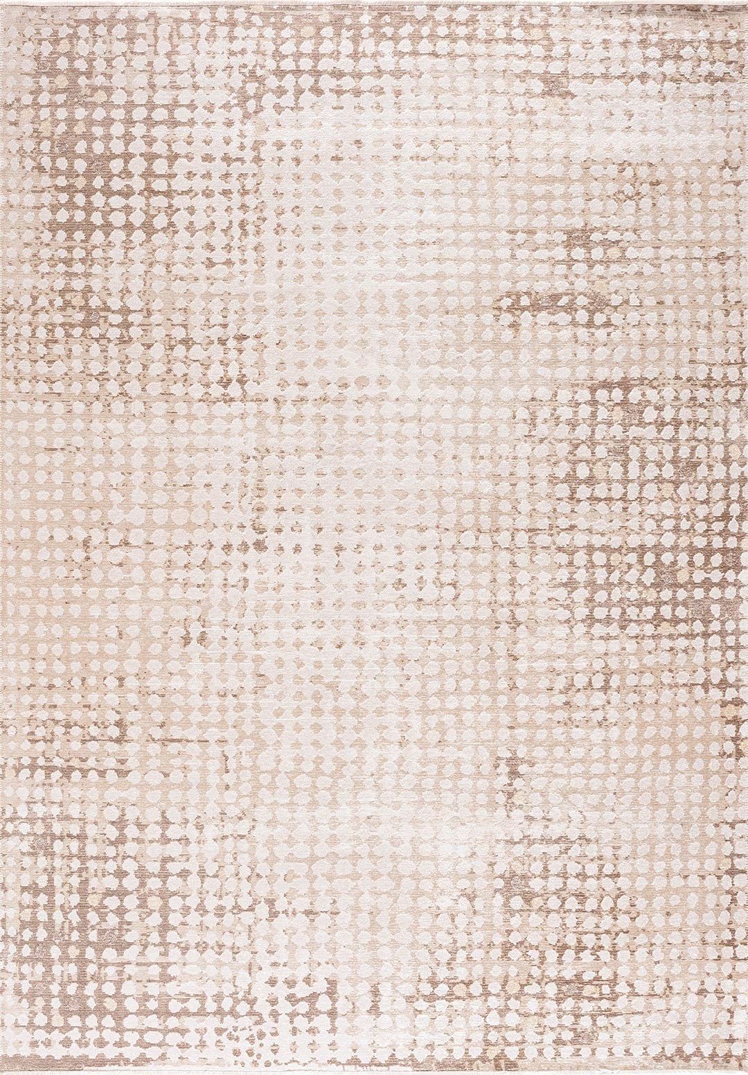 Dots Nougat - Ecru Rug