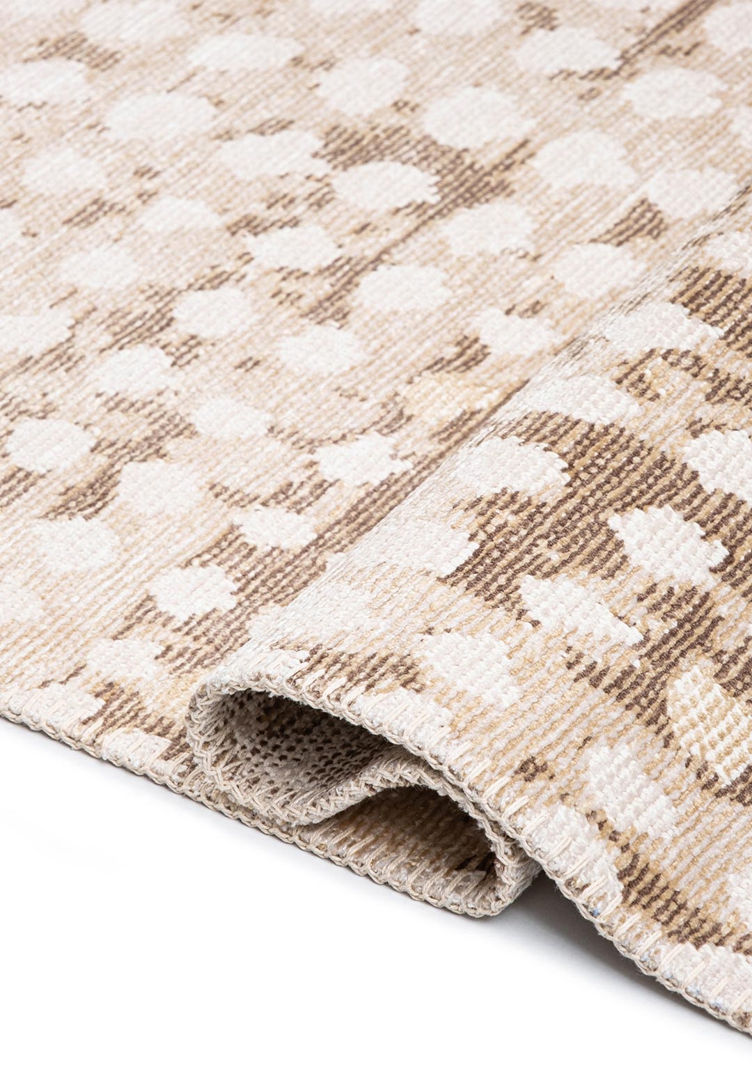Dots Nougat - Ecru Rug