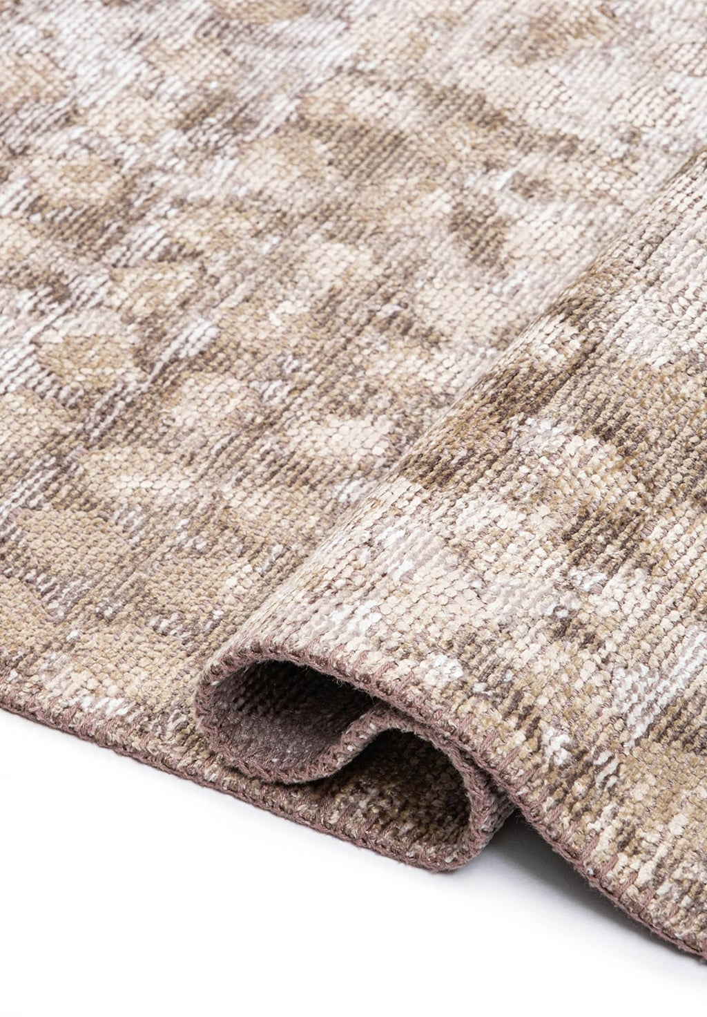 Dots White - Beige Rug