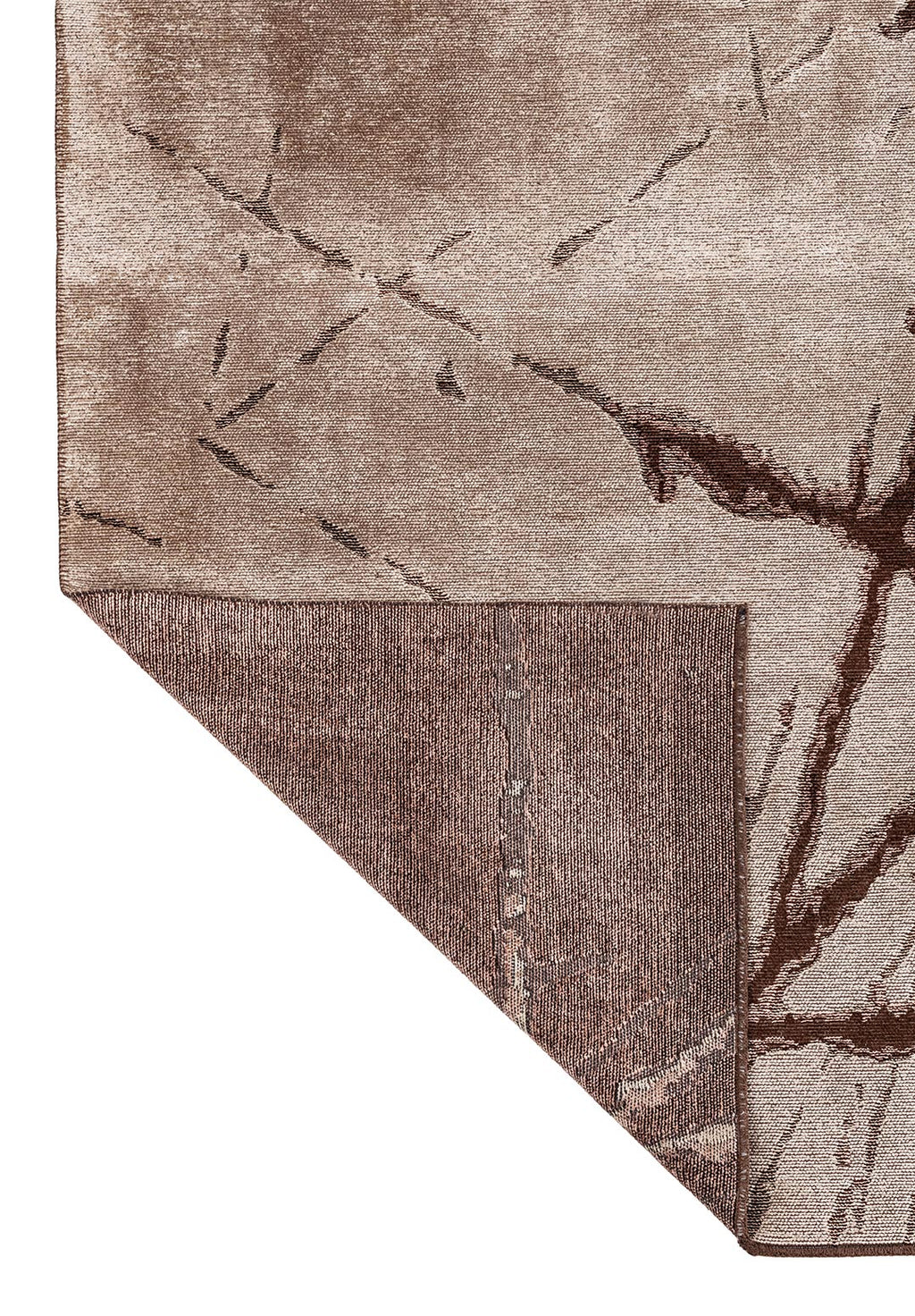 Crack Dark Brown - Cream Rug