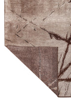 Crack Dark Brown - Cream Rug