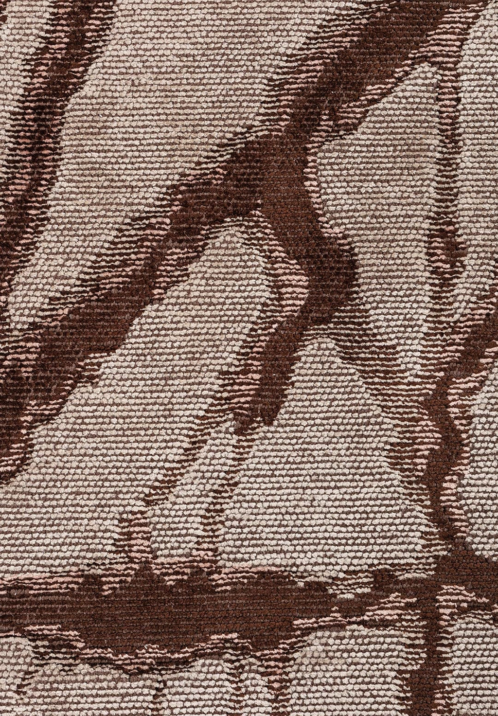 Crack Dark Brown - Cream Rug