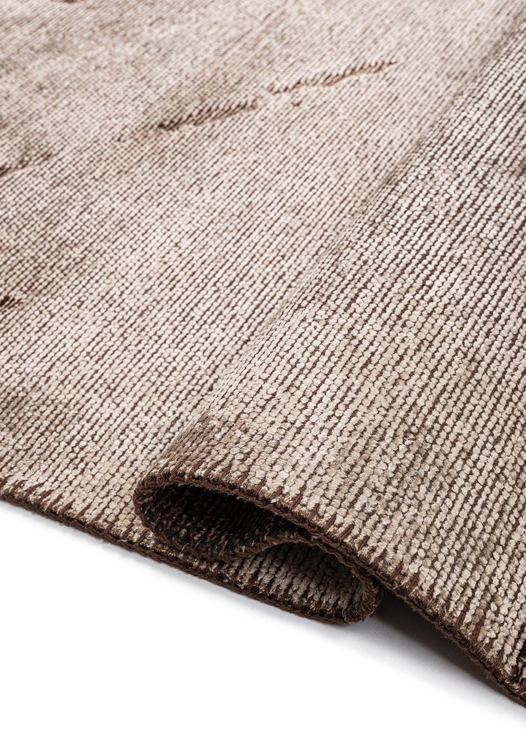 Crack Dark Brown - Cream Rug