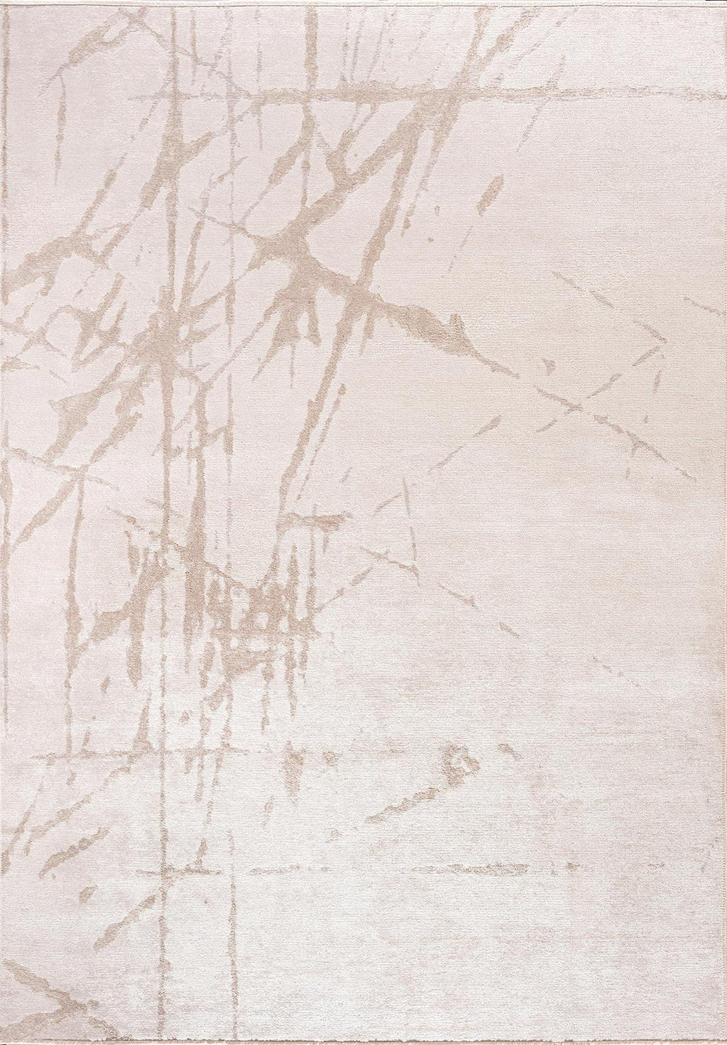 Crack Stone - Ecru Rug