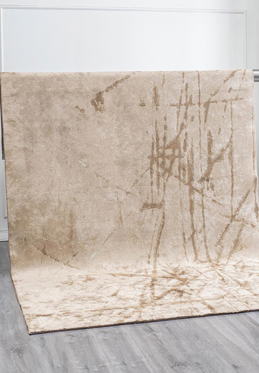Crack Mink - Beige Rug