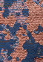 Flash Navy Blue - Light Coral Rug