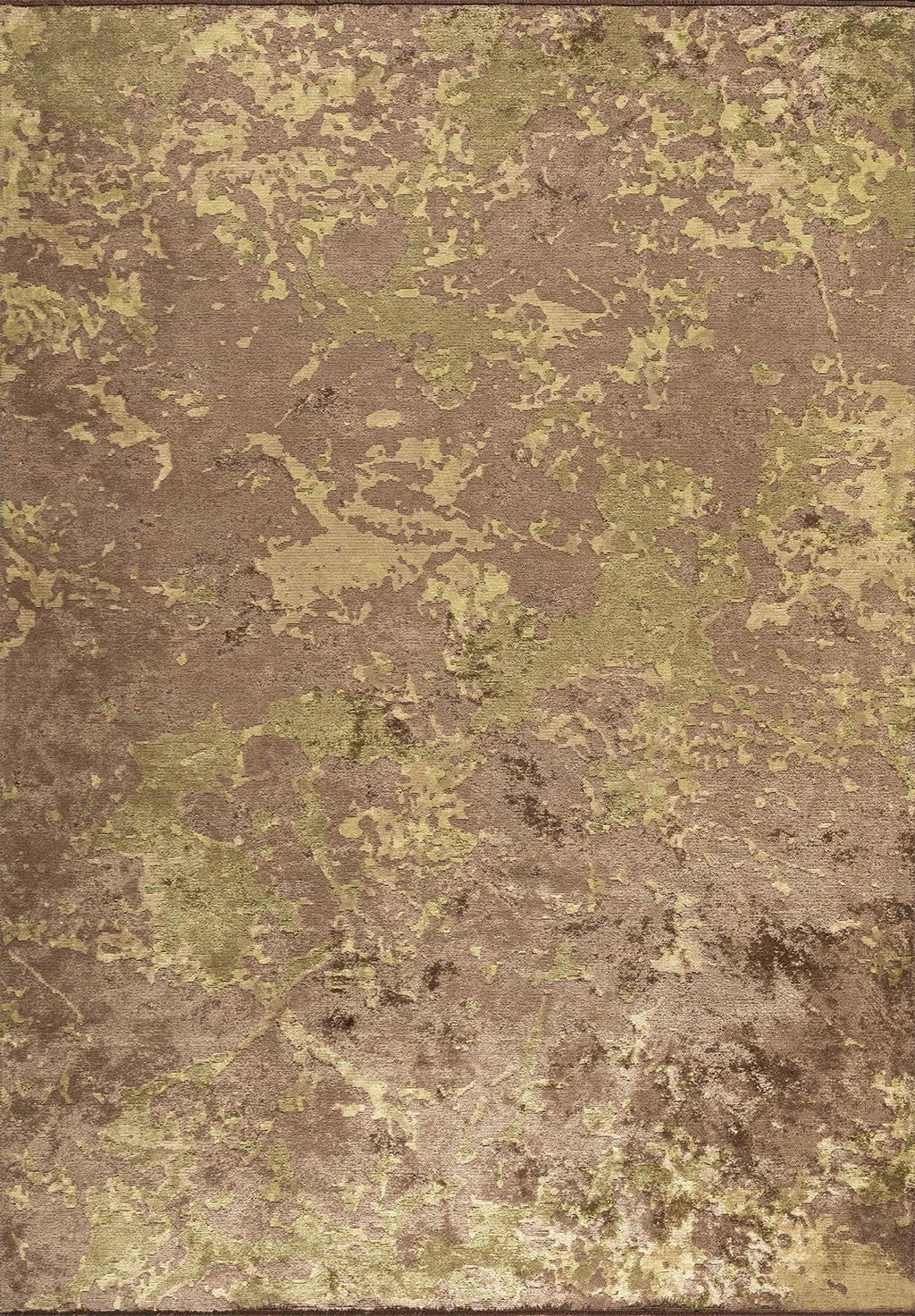 Flash Green - Mink Rug