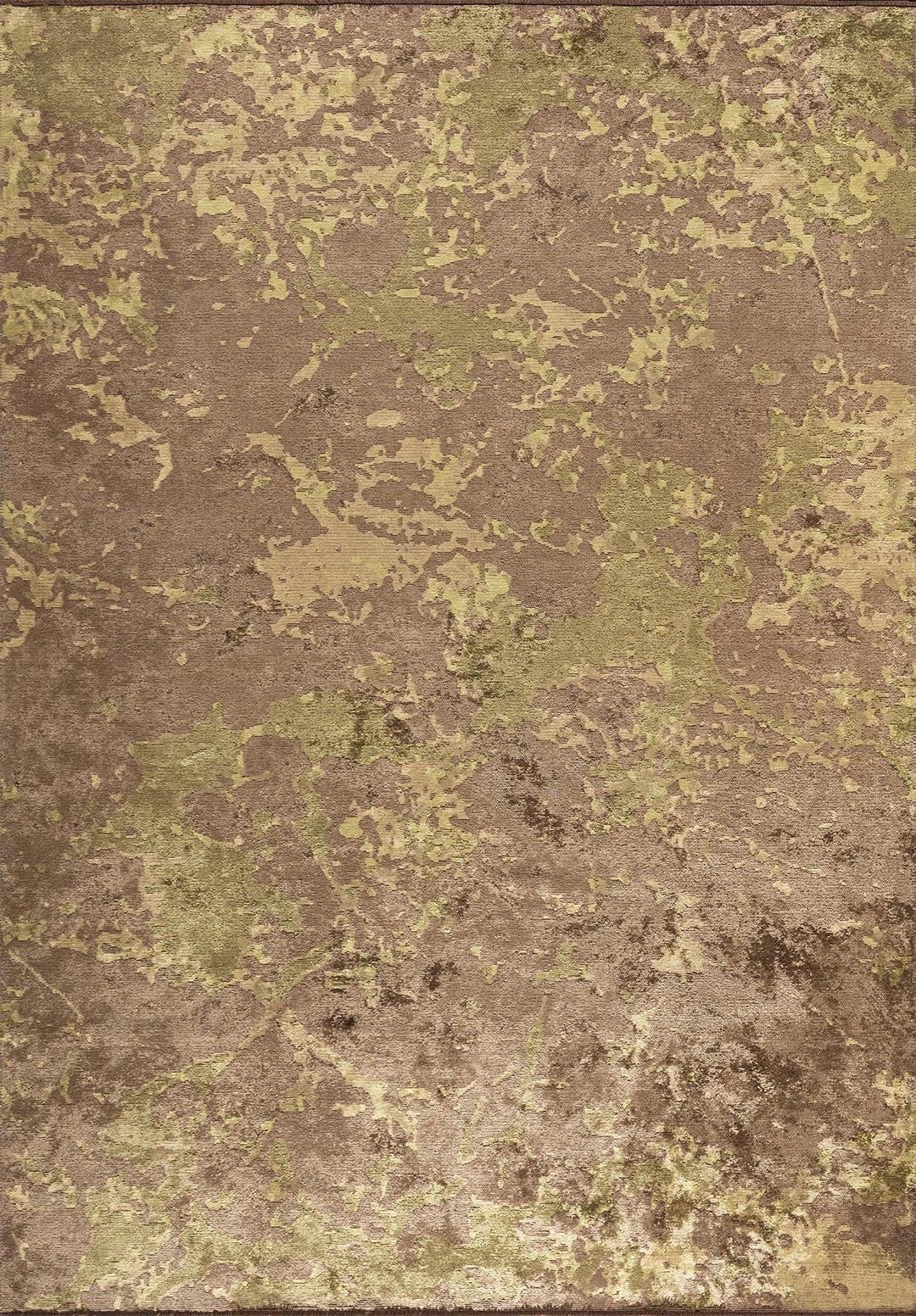Flash Green - Mink Rug