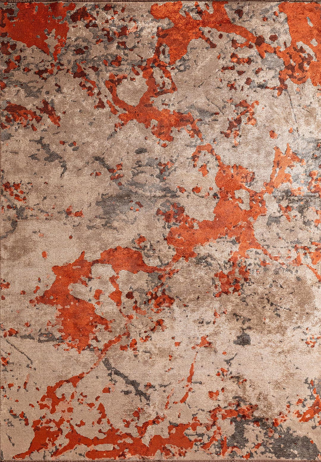 Flash Rust - Dark Beige Rug