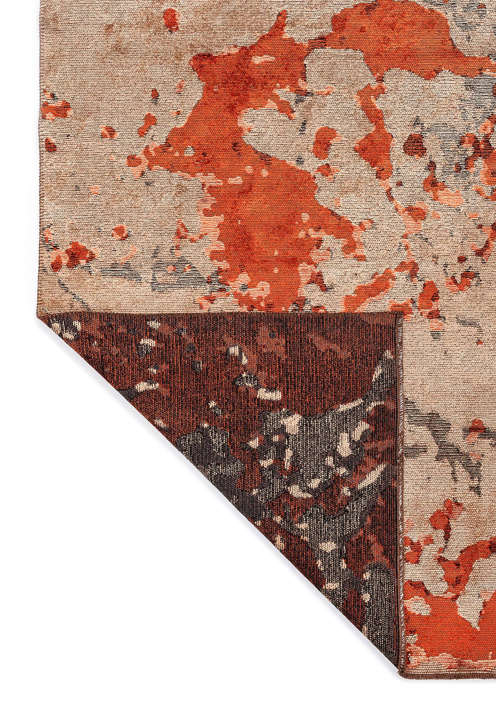 Flash Rust - Dark Beige Rug