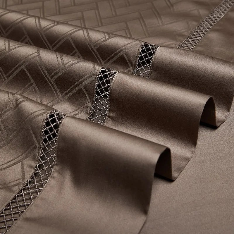 Jana Luxury Jacquard Egyptian Cotton Bedding Set