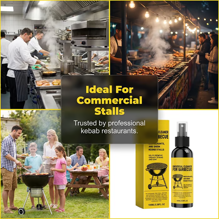 🔥🧽 Heavy-duty BBQ cleaner – dissolves carbon, grease, and baked-on grime!