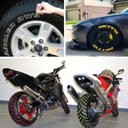 12 Color Waterproof Tire Paint Pen (12PCS)