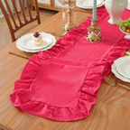 Sweet Ruffle Table Runner
