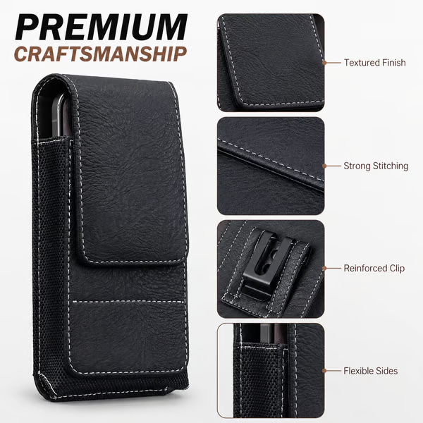 📱 Hands-Free Waist Phone Pouch - Keep Your Phone Safe & Accessible Wherever You Go