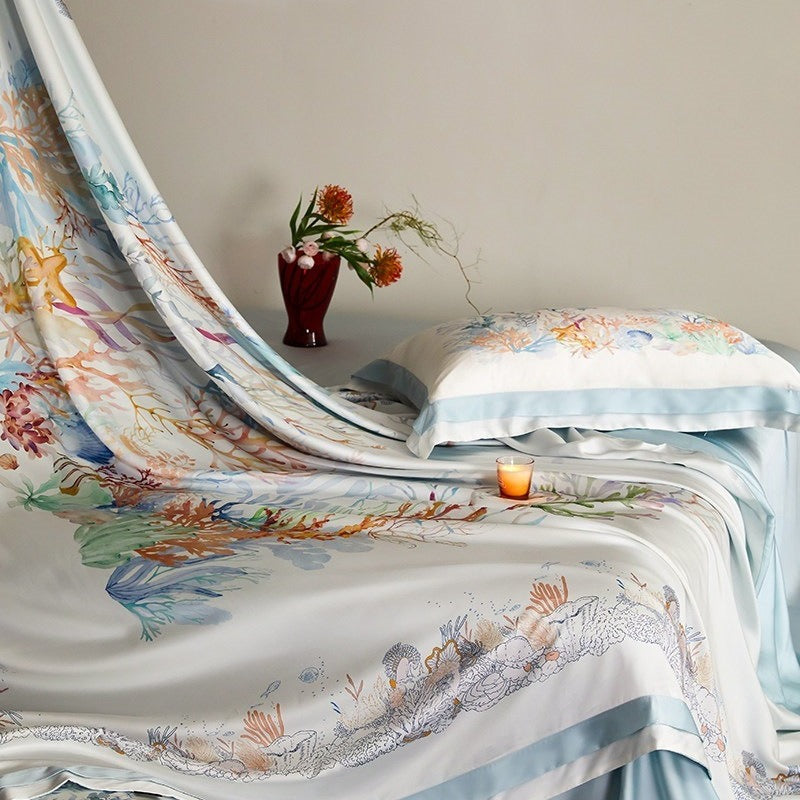 Ocean's Heart Lyocell Bedding Set