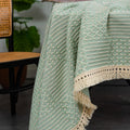 Vintage Geo Weave Tablecloth