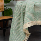 Vintage Geo Weave Tablecloth