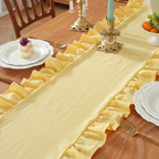 Sweet Ruffle Table Runner