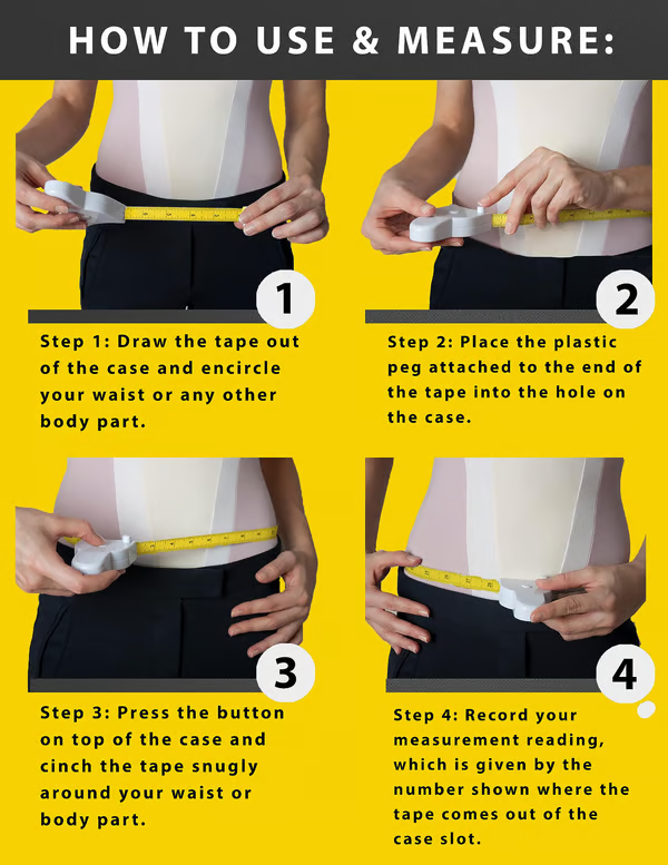 🎅2025 Christmas Hot Sale - Body Self-Measuring Tape