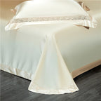 Willa Gold Modern Egyptian Cotton Satin Bedding Set