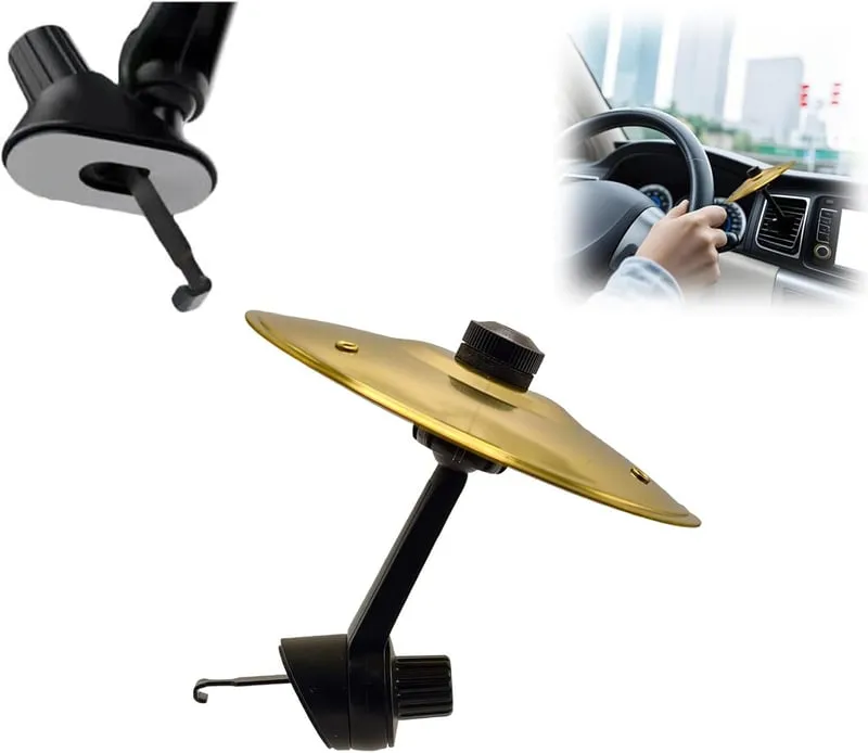 New Year Hot Sale  - Car Dashboard Drum Cymbal – Fun Accessory for Music & Rock Fans